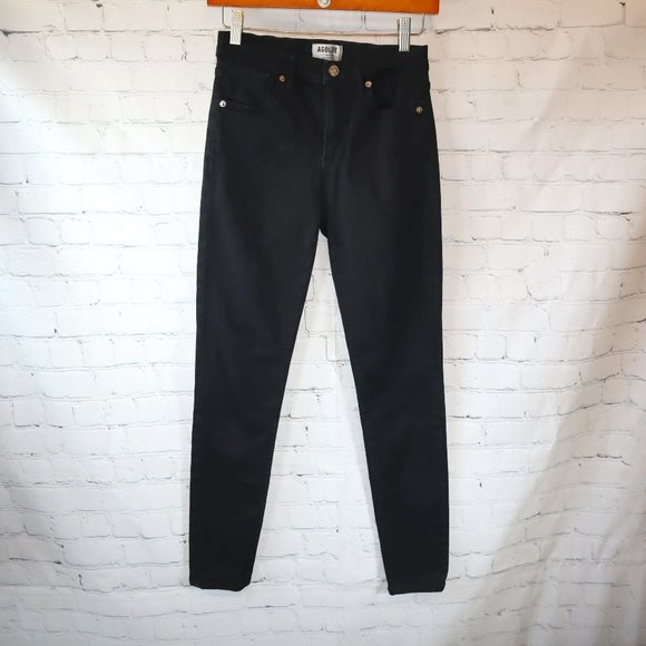 Agolde Denim - AGOLDE Filter Free Black High Rise Skinny Jeans Women's Size 25